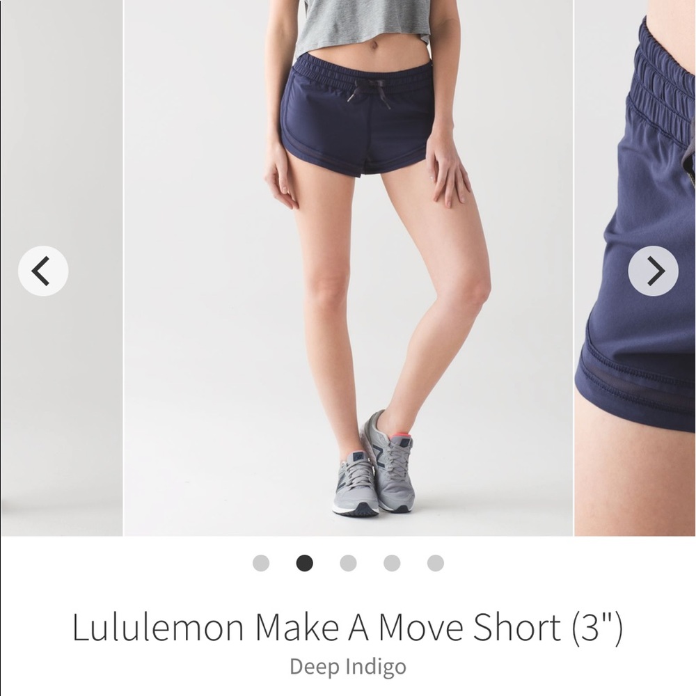 Lululemon Make a Move Shorts